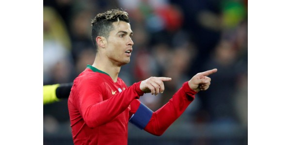 CRISTIANO RONALDO marcó cuatro goles para el equipo nacional